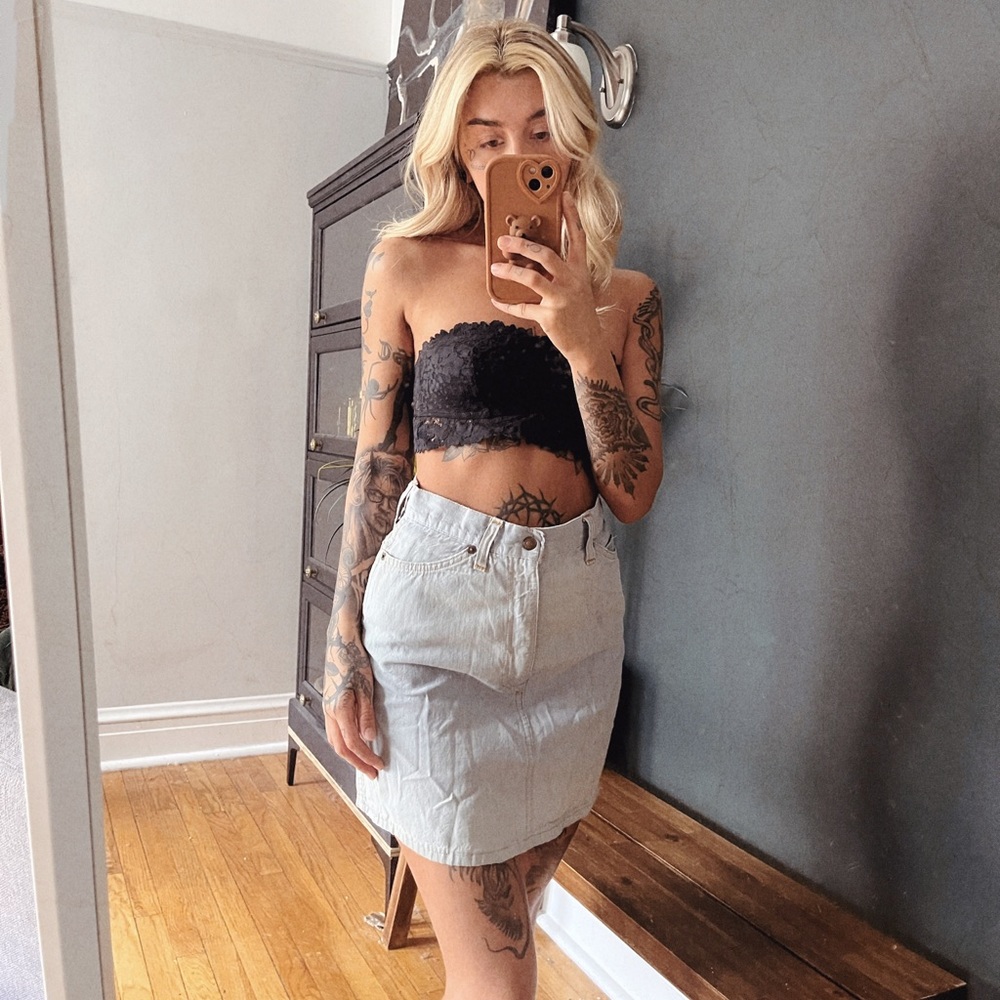 Vintage Levi Strauss jean skirt